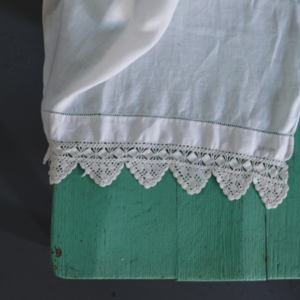 White Lace Georgette